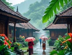 Prakiraan Cuaca Bali Hari Ini: Hujan Ringan Mendominasi