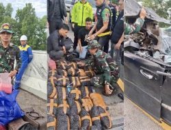 Bukti Ekstasi 194.631 Butir Ditemukan di Mobil Kecelakaan Tol Lampung