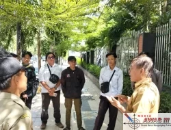 PUPR Kota Kediri Lakukan Sidak Keberadaan Tiang dan Kabel Optik Yang Semrawut