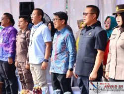 Bupati Lampung Utara Buka Lomba Ketangkasan Baris-Berbaris dan Baris Variasi, Dorong Pembinaan Karakter Generasi Muda