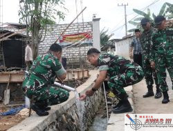 Tim Wasev Kodam V/Brawijaya Bersama Kasdim Cek Sumur Bor Bantuan Pemprov Jatim