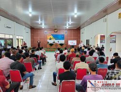 Cegah Konflik Sosial di Wilayah Kodim 0412/Lampung Utara, Tim Pusintelad Adakan Binkom