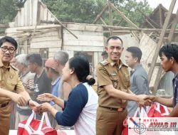 Pemkab Lampung Utara Gerak Cepat Bantu Warga Terdampak Puting Beliung