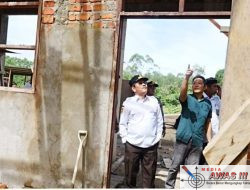 Dorong Pemerataan Pembangunan, Wagub Tinjau Pembangunan Fasilitas SMK Negeri 1 Sembakung Atulai