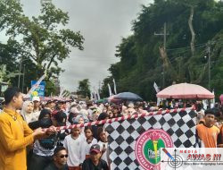 PGRI Banyuwangi Meriahkan HUT ke-80 & HGN 2025 Dengan Jalan Sehat di RTH Maron Genteng