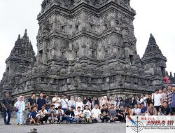 Jalankan Program Pusat BPIP, Paskibraka Lampung Barat Bertolak ke Candi Prambanan. 