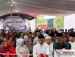 Bupati Lampung Barat Resmikan Masjid Al-Kautsar dan Tempatkan Santri Ponpes Miftahul Huda 407 di Talang Surip