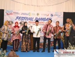 Wabup Tulungagung Hadiri Festival Pangan Murah dan Festival Kuliner di Halaman Dinas Ketahanan Pangan Tulungagung