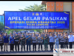 Operasi Zebra Krakatau 2025 Resmi Dimulai, Polda Lampung Tertibkan Pengendara Dengan Pendekatan Edukatif Dan Humanis*