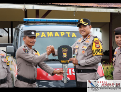 Polres Lampung Barat Luncurkan Pamapta, Pastikan Pelayanan Polri Siaga 24 Jam