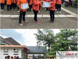 Peringatan HKN 2025, Puskesmas Besuki Gelar Apel dan Jalan Sehat