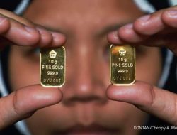 Harga emas Antam turun Rp 6.000, jadi Rp 2.403.000 per gram, Selasa (9/12)