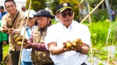 Wujudkan Kesejahteraan Petani, Kementan Terapkan Pertanian Terpadu Hulu-Hilir di Dataran Tinggi