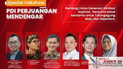 DPC PDIP Tulungagung Akan Menggelar Dialog Terbuka Sebagai Rekomendasi Sikap Politik, Simak Jadwalnya