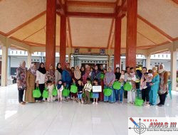 Pemdes Suwaluh Adakan Kegiatan Pemberian PMT Pada 14 Balita dan Ibu 1 Ibu Hamil