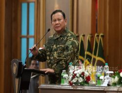 Prabowo Gelar Rapat Kabinet Merah Putih di Hambalang