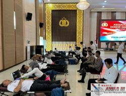 Hari Jadi Intelijen Polri ke-80, Ditintelkam Polda Lampung Gelar Donor Darah, 104 Kantong Terkumpul