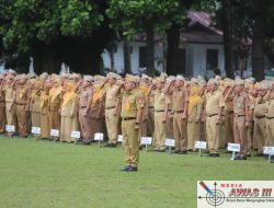 Apel Perdana Awal Tahun, Mad Hasnurin Tekankan Disiplin dan Penguatan Komitmen ASN.