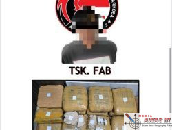 Polda Lampung Ungkap Peredaran Ganja 13,8 Kg di Lampung Selatan, Satu Pengedar Diamankan*