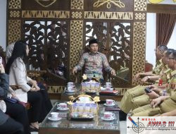 Bupati Lampung Barat Terima Kunjungan Pihak UBL : Berencana Bakal Perpanjang Nota Kesepahaman.