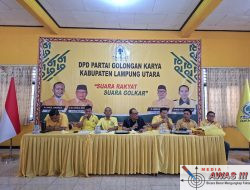Rapat Pemantapan, Golkar Lampung Utara Siap Gelar Musda Ke-XI