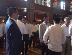 Retret Jilid Dua Prabowo di Hambalang, Menteri Pakai Seragam Coklat Muda