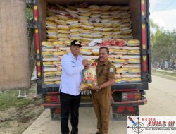 Pemkab Tulungagung Serahkan Bantuan Beras Kepada Pemerintah Kabupaten Aceh Tamiang