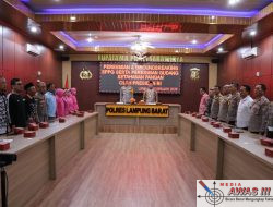 Kapolres Lampung Barat Hadiri Peresmian Operasional 510 SPPG Polri dan Groundbreaking Pembangunan 107 SPPG Polri Secara Virtual
