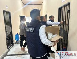 Polres Lampung Utara Bagikan Takjil untuk Tahanan, Wujud Kepedulian di Bulan Ramadan