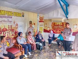 Pastikan Personel Siap, Karendal Ops Ketupat Krakatau 2026 Polres Lampung Utara Cek Kesiapan Pospam dan Posyan