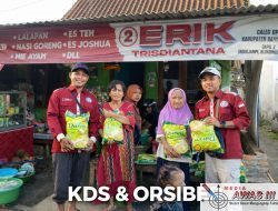 Klinik dr. Didik Sulasmono dan Pemuda ORSIBER Bagikan 200 Paket Sembako untuk Dhuafa di Rogojampi