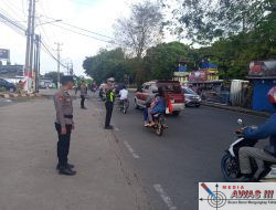 Antisipasi Lonjakan Arus Balik Lebaran, Polres Lampung Utara Siagakan Personel di Titik Rawan Kemacetan