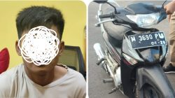 Satreskrim Polres Pamekasan Amankan Pelaku Curanmor yang Tertangkap Warga di Pademawu