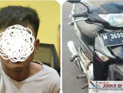 Satreskrim Polres Pamekasan Amankan Pelaku Curanmor yang Tertangkap Warga di Pademawu
