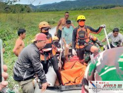 Polisi Evakuasi Warga Lampung Utara Tenggelam di Bendungan Way Rarem