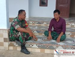 Babinsa Proppo Laksanakan Kegiatan Komsos Bersama Warga Binaan