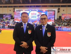 Kapolri Cup 2026 : Dua Personil Polda Lampung Dipercaya Jadi Pengadil di Kejuaraan Judo
