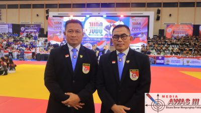 Kapolri Cup 2026 : Dua Personil Polda Lampung Dipercaya Jadi Pengadil di Kejuaraan Judo