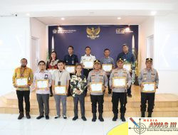 Polres Lampung Utara Raih Dua Penghargaan dari KPPN Kotabumi