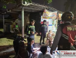Patroli On Call Regu IV Polres Lampung Utara Amankan Tiga Pemuda Diduga Gunakan Narkotika Jenis Sinte