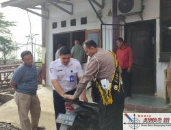 Satlantas Polres Lampung Utara Berikan Pelayanan Prima dan Sosialisasi E-Signal kepada Wajib Pajak