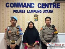 Respons Cepat Layanan 110, Polres Lampung Utara Bantu Warga Temukan Handphone Hilang