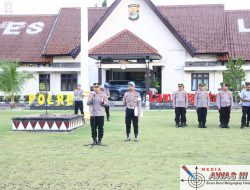 Polres Lampung Utara Kerahkan 179 Personel Amankan Malam Takbiran Idul Adha