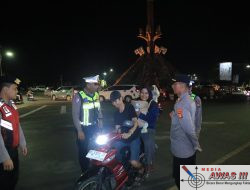 Pastikan Malam Takbiran Idul Adha Aman dan Kondusif, Polres Lampung Utara Siagakan Personel di Titik Keramaian