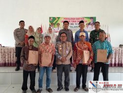Tingkatkan Kesejahteraan Warga, Desa Talang Jali Salurkan BLT DD 2026 kepada 10 KPM