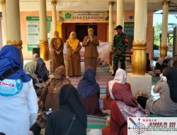 Cuaca Panas Mengancam Balita, Babinsa Bersama Bidan Gerak Cepat di Panaguan