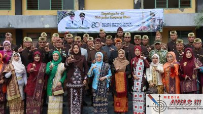 Kapolres Lampung Utara Hadiri Upacara Peringatan HUT ke-80 Kabupaten Lampung Utara Tahun 2026