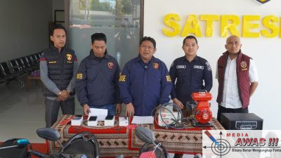 8 Pelaku Pencurian Berhasil Diamankan Satreskrim Polres Pamekasan