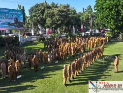 Wakil Walikota Kediri Pimpin Apel Peringatan Hari Keluarga Nasional ke-33