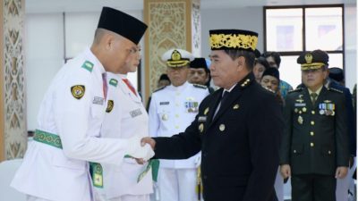Gubernur Kukuhkan 26 Paskibraka, Tekankan Integritas dan Tanggung Jawab